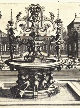 YC065【荷兰】Hans Vredeman de Vries 城镇景观建筑版画电子图库