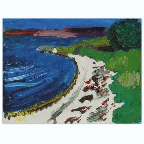 D516【瑞典】Inge Schioler 绘画、版画网传电子图库.