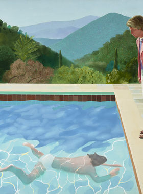 YC650 英国 霍克尼Hockney绘画作品油画素材高清图片合集电子图库