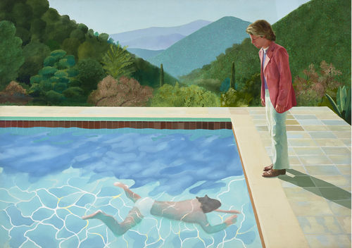 YC650 英国 霍克尼Hockney绘画作品油画素材高清图片合集电子图库