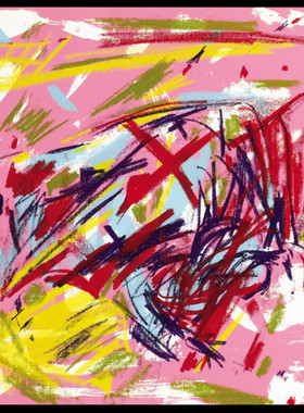 R714【美国】Elaine de Kooning  抽象绘画美术临摹电子图库