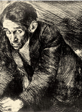 M491【波兰】布鲁诺·舒尔茨（Bruno Schulz）速写、版画网传图.