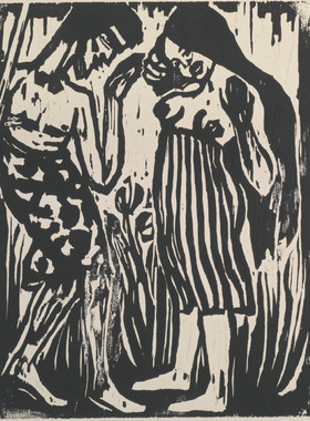 A034【德国】埃米尔·诺尔德Emil Nolde版画素描速写电子图片图库