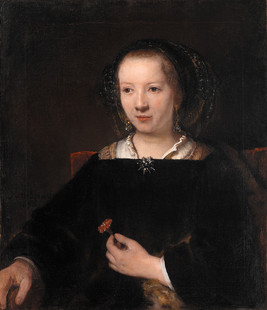 T172【荷兰】威廉·德罗斯特(Willem Drost)肖像油画电子图库*