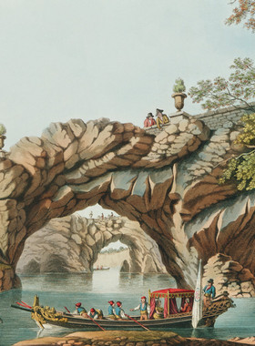 D049【意大利】（Luigi Mayer）18世纪地中海沿岸风景版画图库