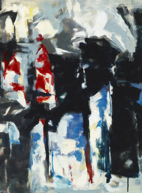 C756【法、匈】保罗·卡洛斯(Paul Kallos)抽象油画水彩高清图库.