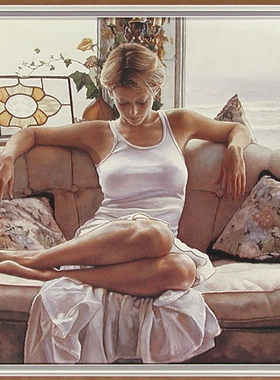 A122【美国】史蒂夫·汉克斯（steve hanks）水彩绘画网传图库
