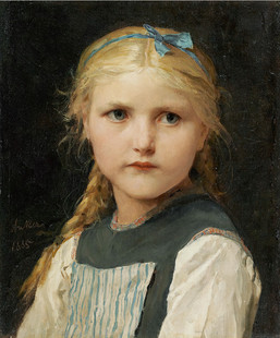 YC656【瑞士】阿尔伯特·安克(Albert Anker)油画水彩素描图库