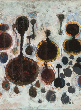 E098【波兰】艾琳娜·维尔奇申斯卡（Irena Wilczynska）油画图.