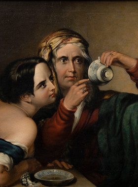 K324 佚名的欧美古典人物、风景、zhong教油画高清网传图库