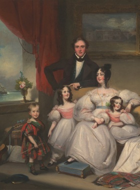 T917【英国】乔治·钱纳利（George Chinnery ）油画美术临摹素材