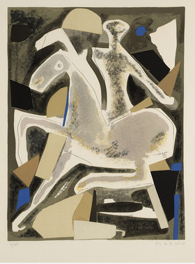 M526【意大利】马里诺·马里尼（Marino Marini）雕塑、绘画图库