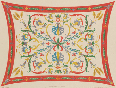 D010【德国】 Wilhelm Zahn 古典装饰纹饰花纹、壁画图样电子图库