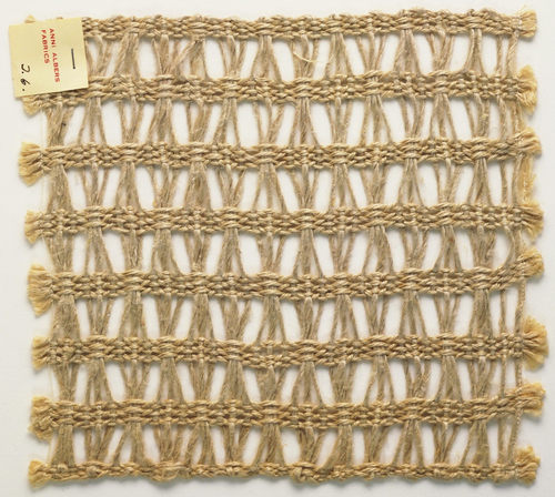 E386【美国】(Anni Albers)绘画纺织图案设计纺织品样品图图库.