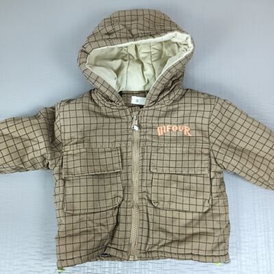 ADORROIE加厚新款儿童外套男宝宝秋冬季保暖加绒棉衣棉服冬装童装
