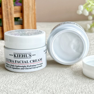 科颜氏高保湿锁水面霜中小样14ml角鲨烷滋润补水霜干皮清爽不油腻