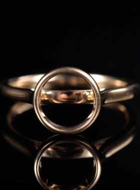 Fay Jewelry 个性定制钻石戒指空托（925银/10K/14K/18K/PT950）