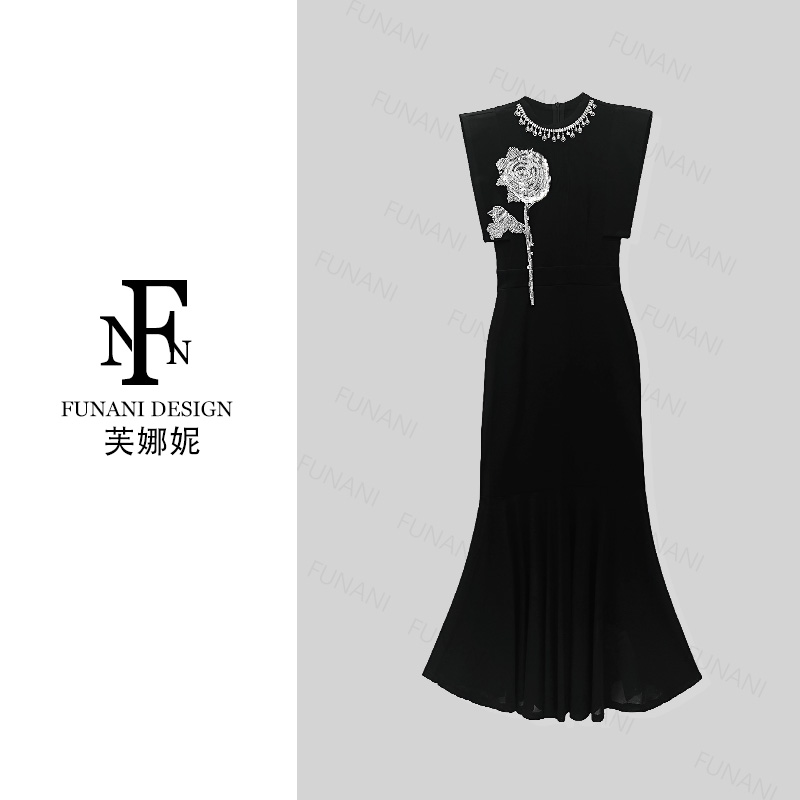 FNN【转身沦陷】新款2025休闲洋气衣服女穿搭女装连衣裙F2520126