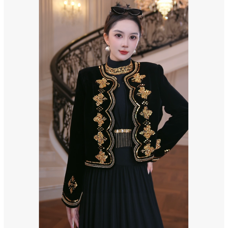芙娜妮2025新款休闲洋气衣服女穿搭气质女装上衣F2530508A