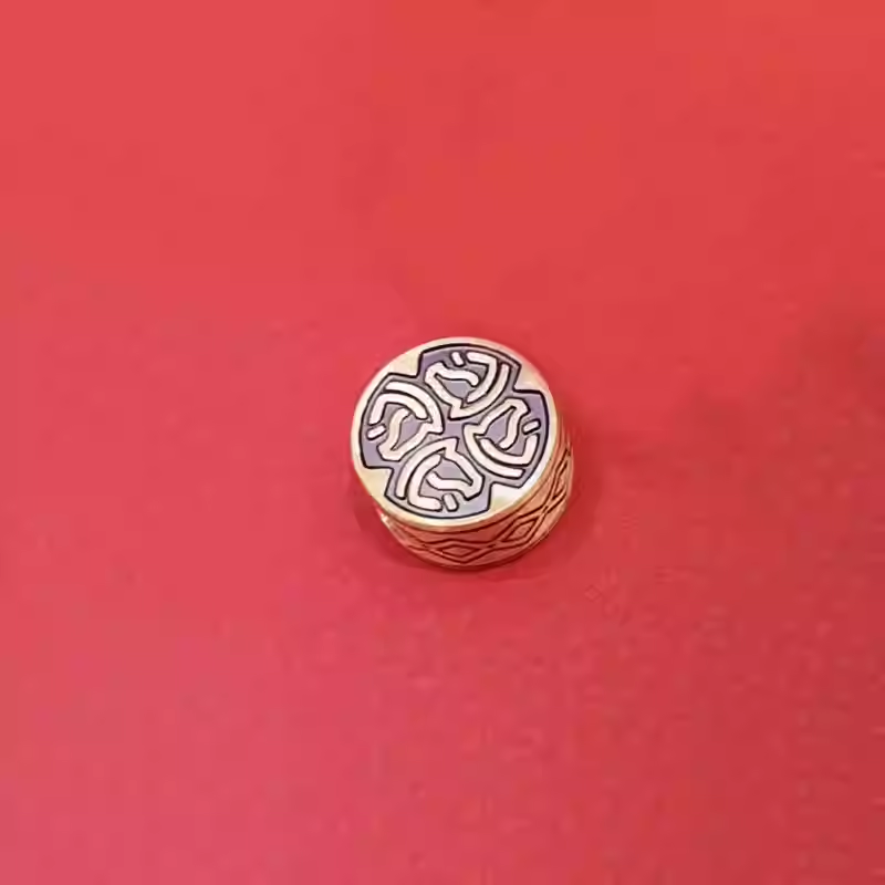 周大福黄金生肖马转运珠串珠