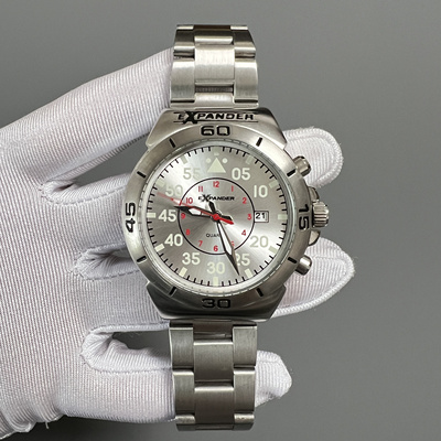 正品瑞士Sector世腾男士手表时尚数字白盘复古精钢商务运动夜光潮