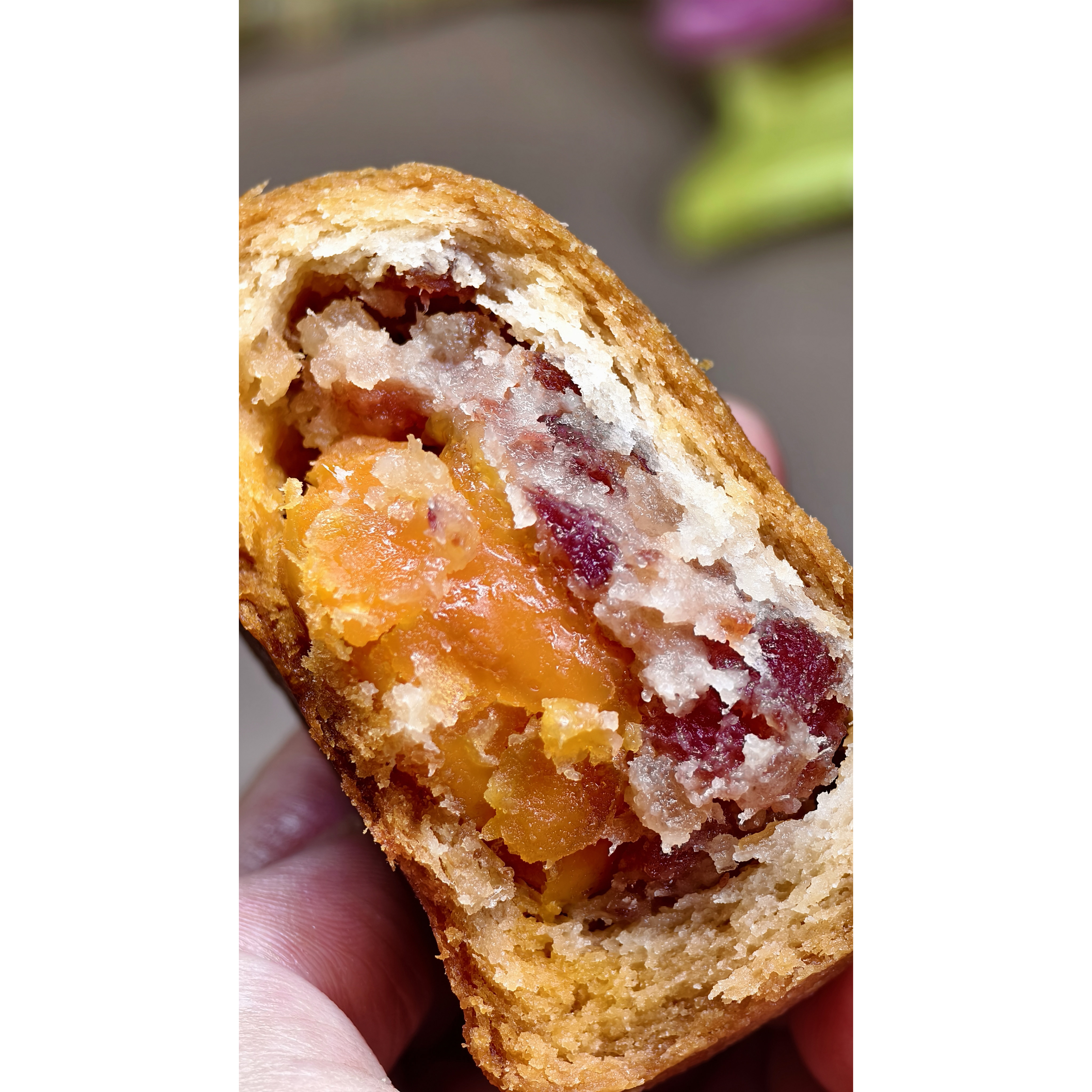 滋滋优点纯手工火腿坨月饼