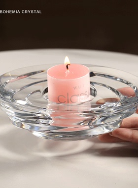 【水晶蜡烛台】BOHEMIA正品浪漫votive许愿蜡烛台欧式奢华礼品