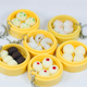 仿真新款 食物钥匙扣创意小礼品礼物包馒头花卷小笼屉模型道具玩具
