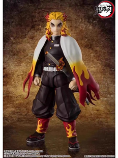 Shf炼狱杏寿郎 鬼灭之刃可动手办模型万代正品全新未拆封1/12