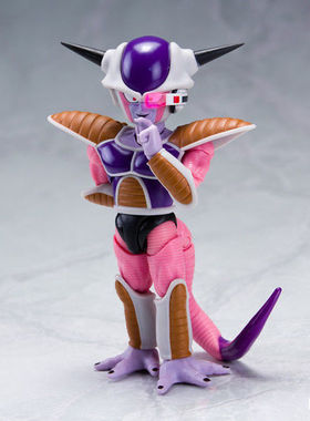 Shf龙珠 弗利萨大王第一第二第三最终形态可动手办模型万代正品