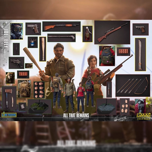 Limtoys美国末日 最后生还者 末日余晖 乔尔 艾莉双人套 1/12全新