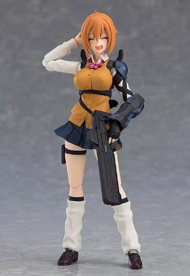 Figma492仿生外骨骼 仿生女高中生可动手办模型正品全新现货gsc