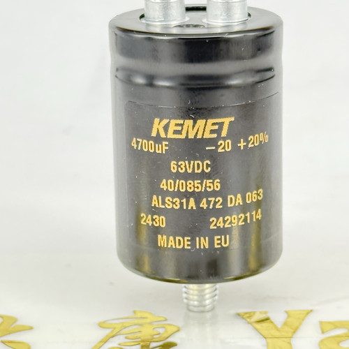 4700uf 63vdc电解电容kemet  ALS31A472DA063 基美
