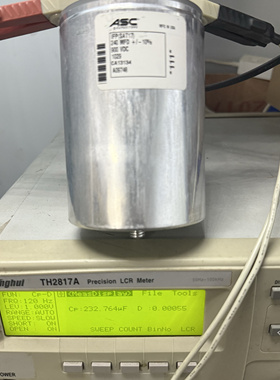 240uf 1500v 1100v ASC 900vac 10%薄膜电容器 美国原产地