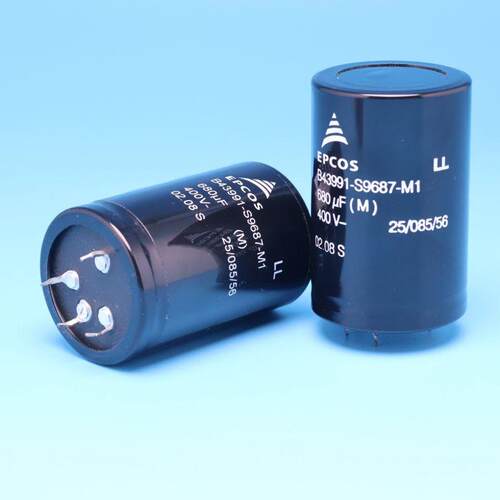 400v680uF EPCOS电解电容器 B43991-S9687-M1 匈牙利进口 现货