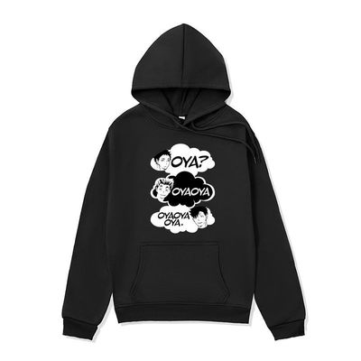 男装日漫anime休闲卫衣春秋加绒情侣帽衫hoodies卡通连帽衫动漫