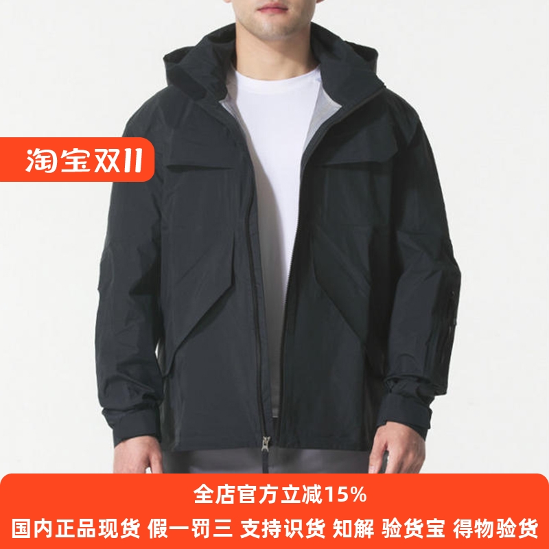 安德玛UA秋冬新款City Explorer男子全拉链运动休闲冲锋衣6005889