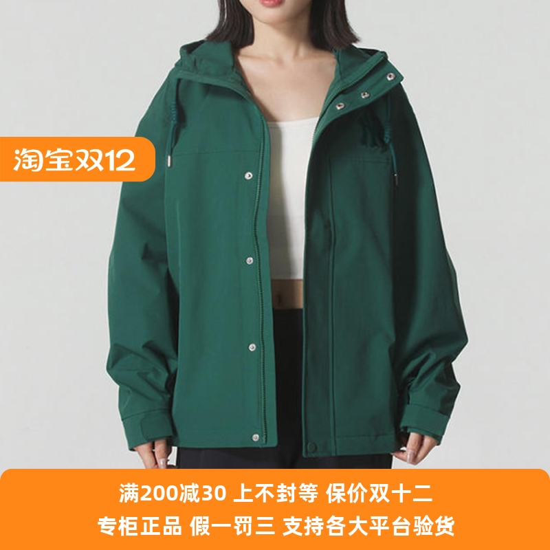 国内现货MLB男女25新款NY防风防泼水运动夹克冲锋衣外套3AWJB0154