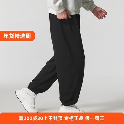 国内现货MLB男女25新款NY大标印花束脚卫裤休闲运动长裤3APTB1454