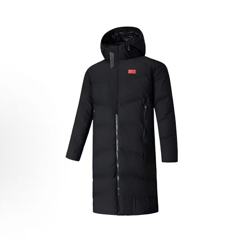 安踏冠军鹅绒羽绒服男款2025冬新款防风透湿长款运动服152540915