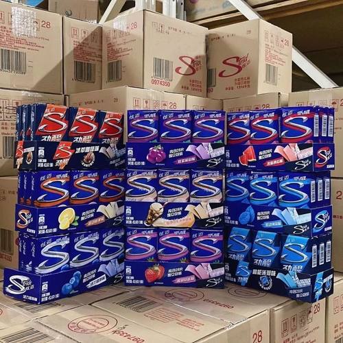 炫迈无糖口香糖盒装28片瓶装40粒