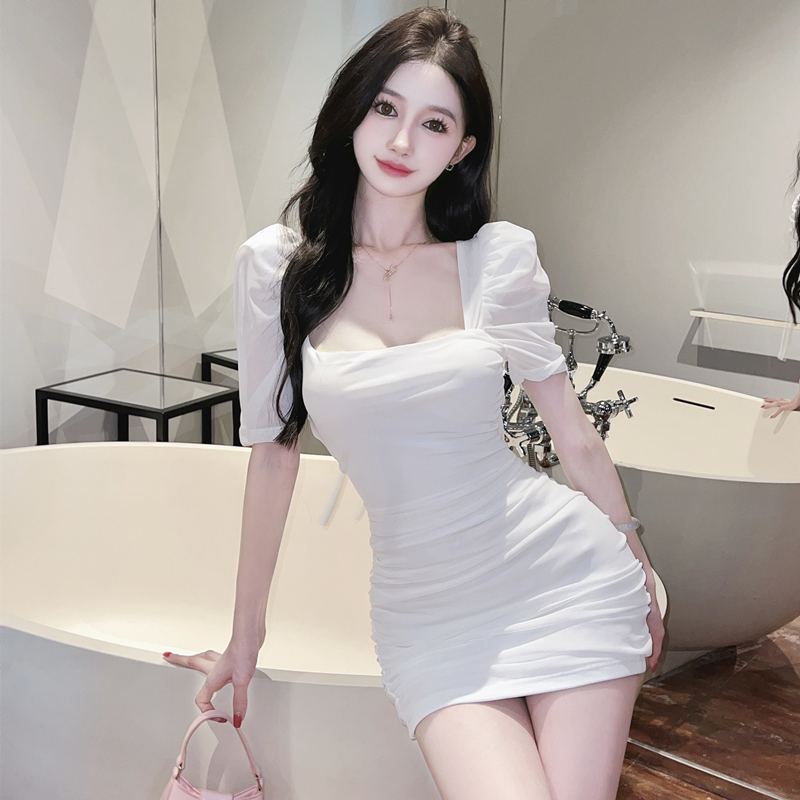 辣妹连衣裙性感显身材紧身包臀裙