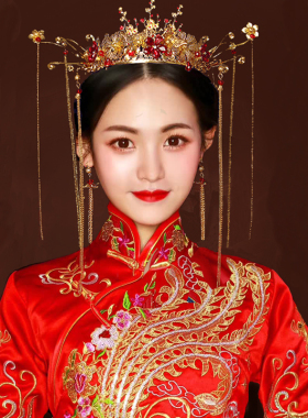 首饰新娘套装满冠婚庆饰品