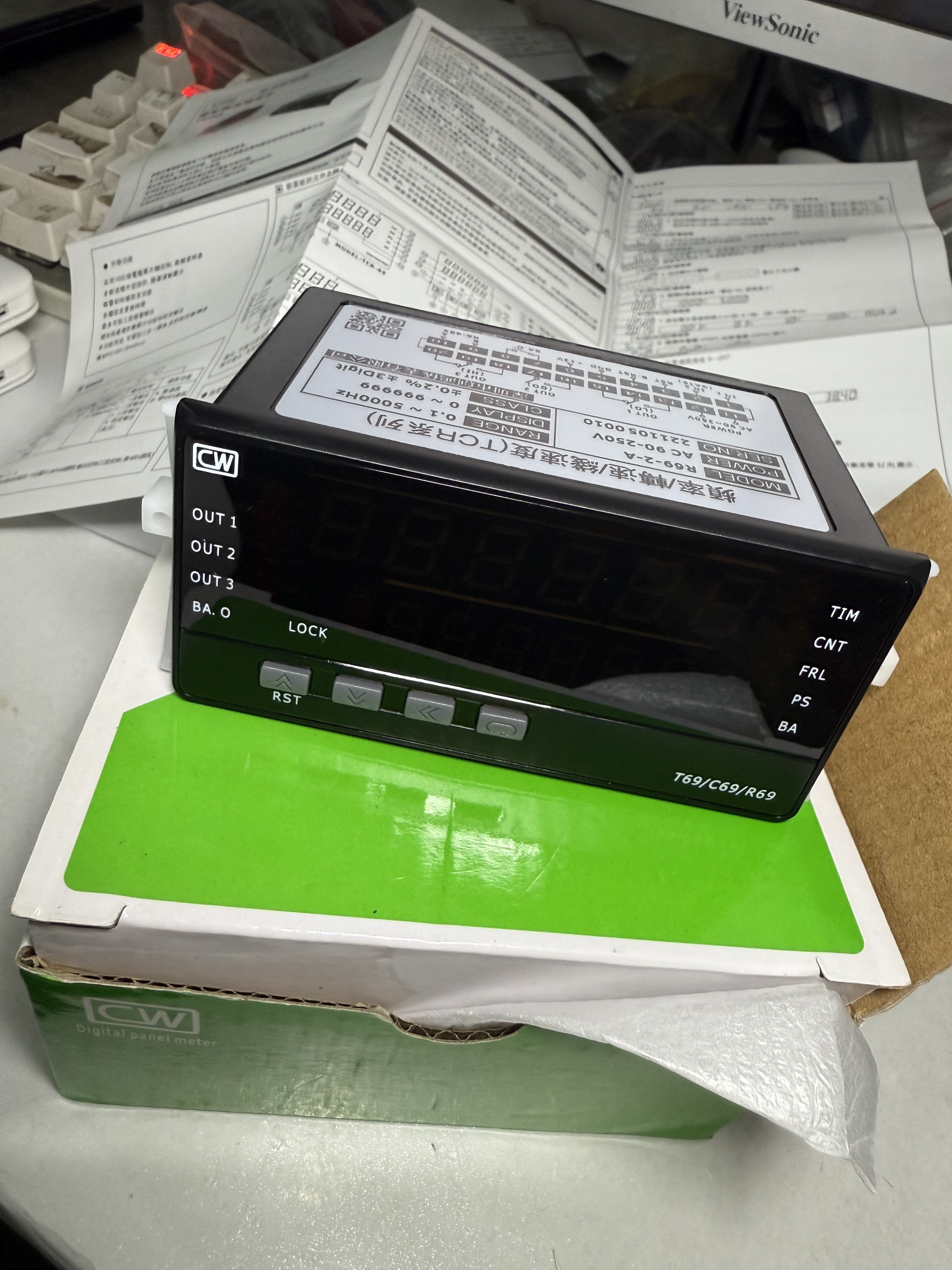几位传感器盘面表模拟量 变频器表数 全新
