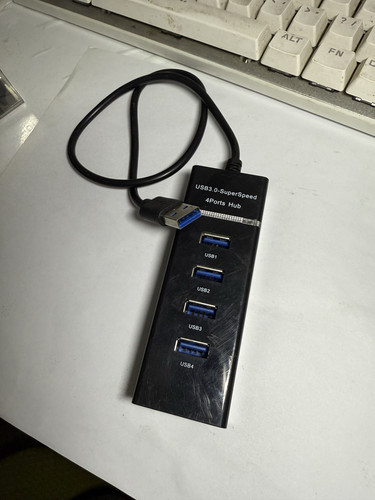 全新3.0usb扩展坞USB3.0高速集线器扩展卡一拖四分线器合26CM