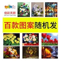 Jiacai Tianyan DIY Цифровая масляная живопись Масло Цвет рука