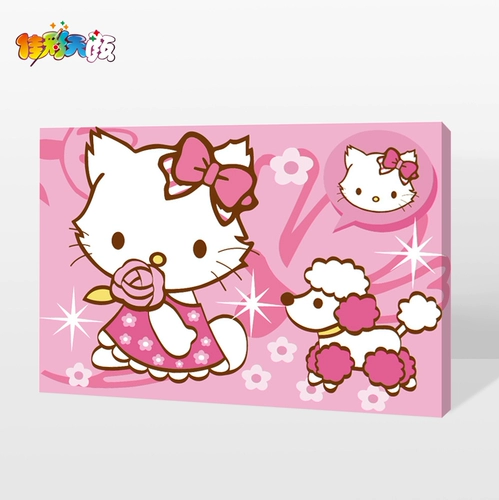 Jiacai Tianyan DIY Цифровая масляная живопись.