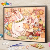 G676-Rabbit Ear Girl