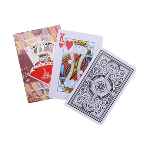 塑料扑克牌创意桥牌牌可水洗磨砂