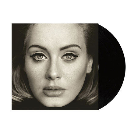 现货 正版 adele 25 阿黛尔 沙哑流行女声 留声机专用 黑胶唱片lp
